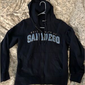 san diego zip up hoodie